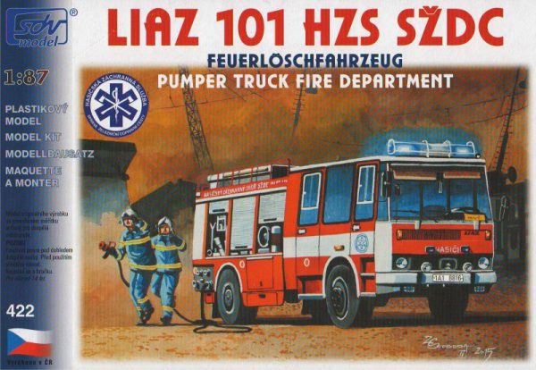 Liaz 101.860 CAS K25 HZS SŽDC 1:87 - Image 4