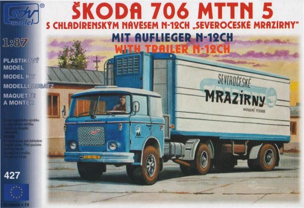 Škoda 706 MTTN 5 s návěsem N-12CH - Image 4