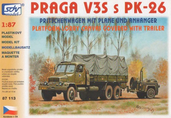 Praga V3S mit PK-26 1:87 – Bild 3