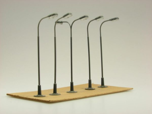 Pouliční lampa 5ks 1:120