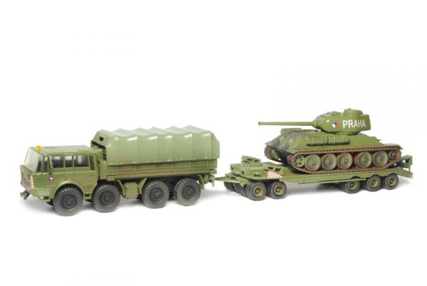 Tatra 813 8x8, P-50, T-34/85 1:87