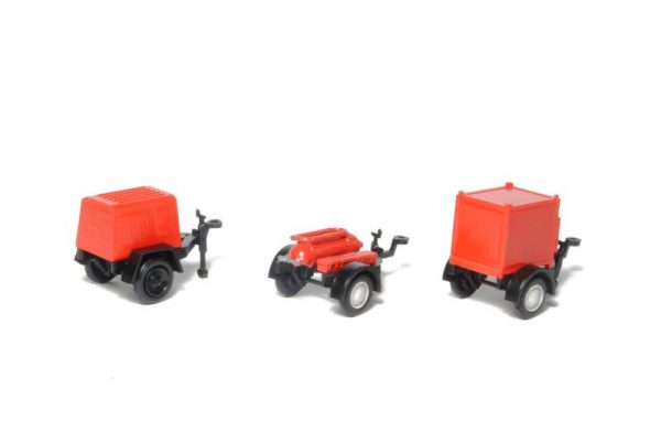 Satz von Feuerwehranhänger 1:87 – Bild 2