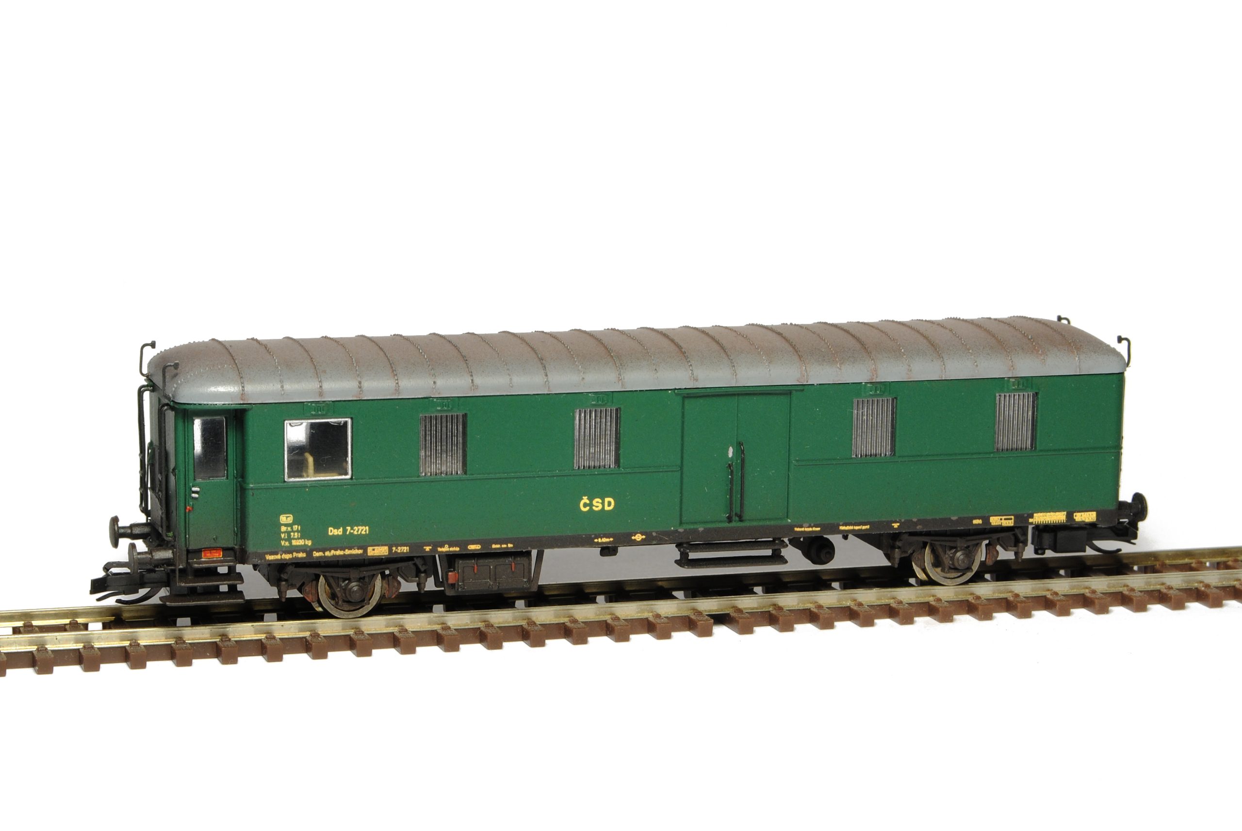 Gepäckwagen Dsd "Rybák" ČSD 1:120
