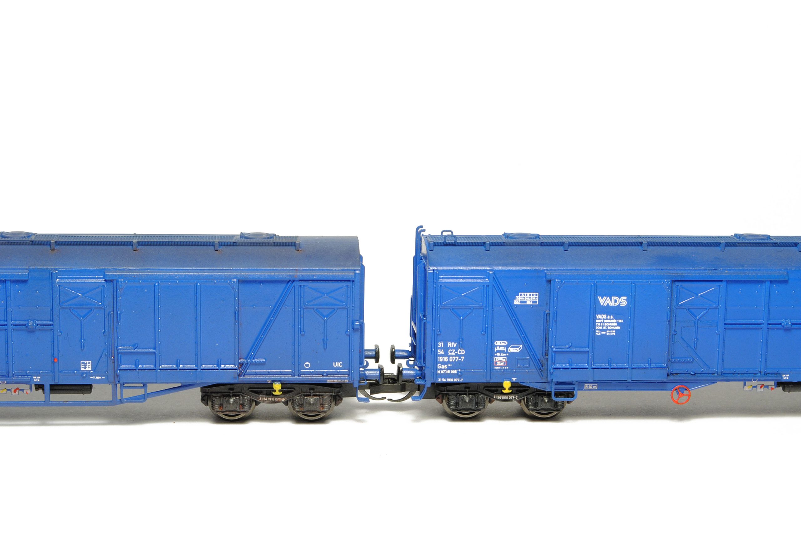 Set of box freight cars Gas 51 VADS 1:120 - Image 8