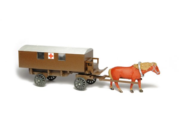 Ambulance with a horse 1:87 - Image 2