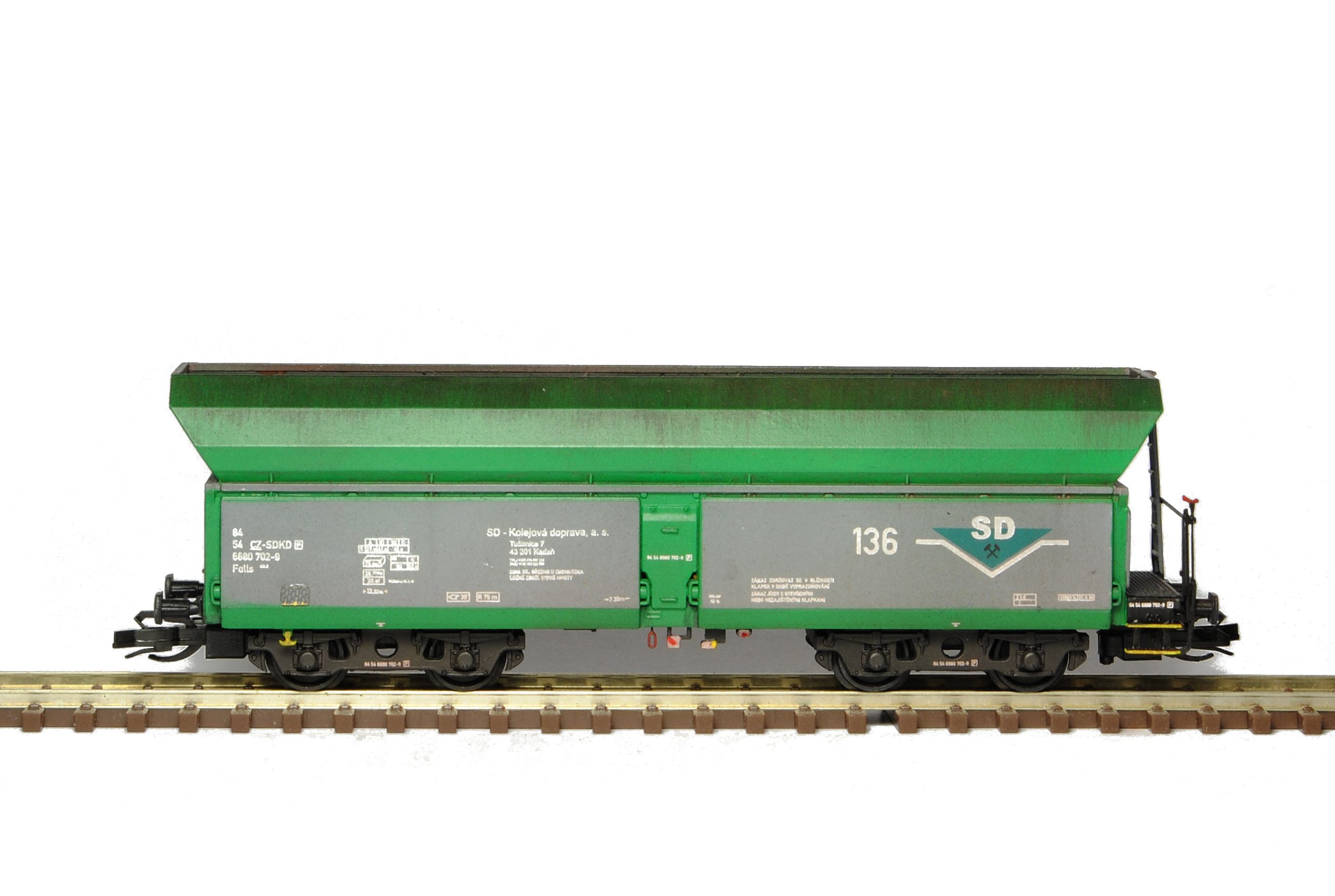 Selbstentladewagen Falls 11 SD-KD 1:120 – Bild 3