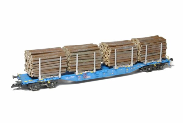 Articulated Container Wagon Sgnss 55 with RHP P22 ČDC 1:120 - Image 3