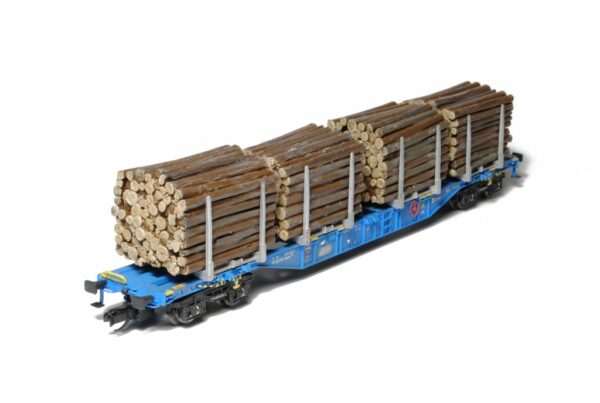 Articulated Container Wagon Sgnss 55 with RHP P22 ČDC 1:120 - Image 4