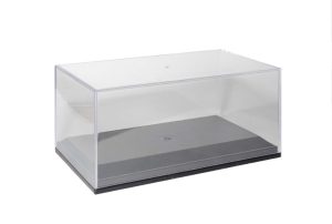 Plastic showcase for car models