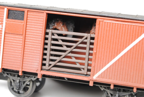 Güterwagen - Transport von Pferden 1:87 – Bild 5