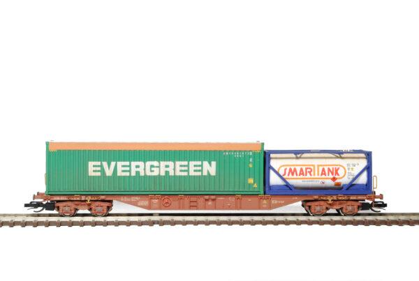 Articulated Container Wagon Sgnss 55 ČD/ČDC 1:120 - Image 2