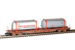 Articulated Container Wagon Sgnss 55 ČD/ČDC 1:120