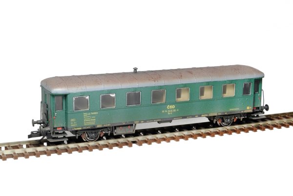 Passanger rail wagon for military transport Be-k/Baa-k ČD/ČSD 1:120