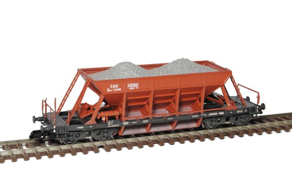 Selbstentladewagen Facc/Sav 10 typ 28 ČSD 1:120 – Bild 10