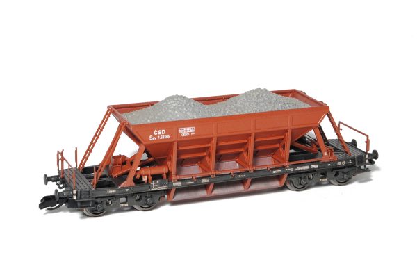 Selbstentladewagen Facc/Sav 10 typ 28 ČSD 1:120 – Bild 11