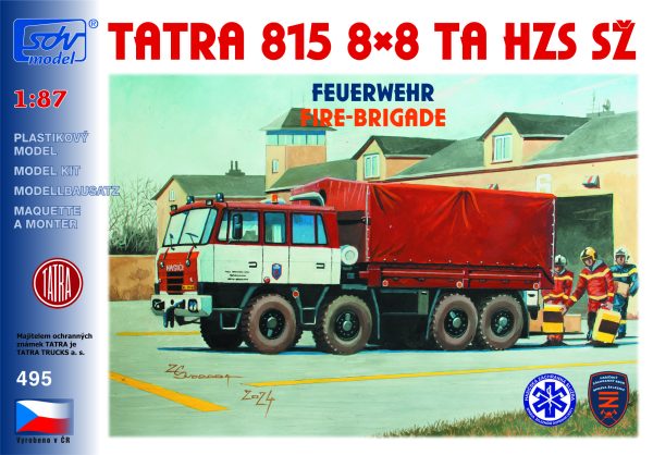 Tatra 815 8x8 TA HZS Správa železnic 1:87 - Image 6