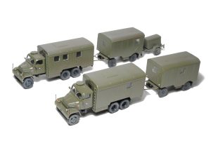 Mobile Militärwäscherei 1:87