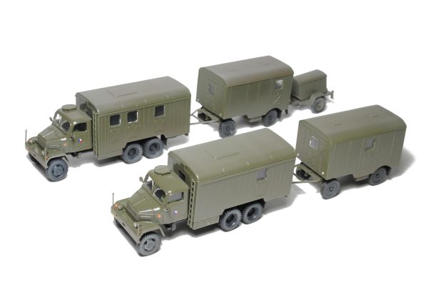 Military mobile laundry 1:87
