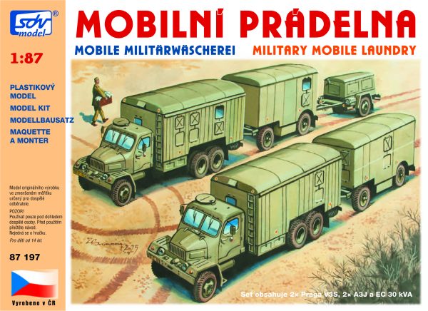 Military mobile laundry 1:87 - Image 5