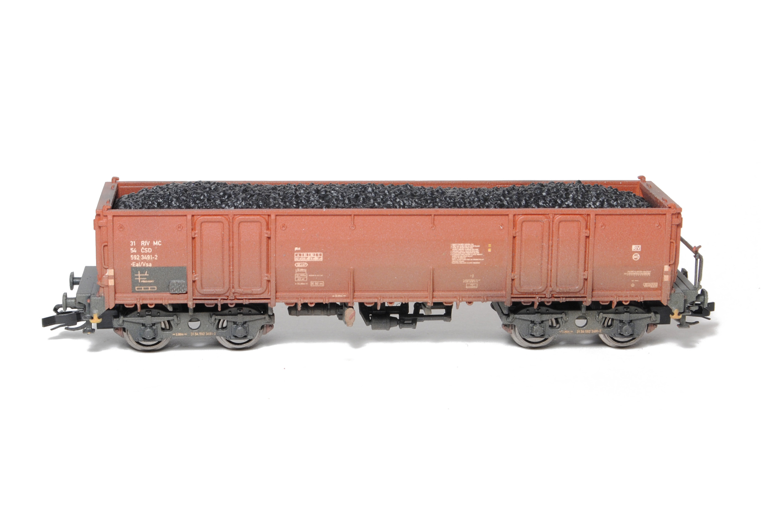 Open freight wagon Eal/Vsa 10 ČSD 1:120 - Image 5