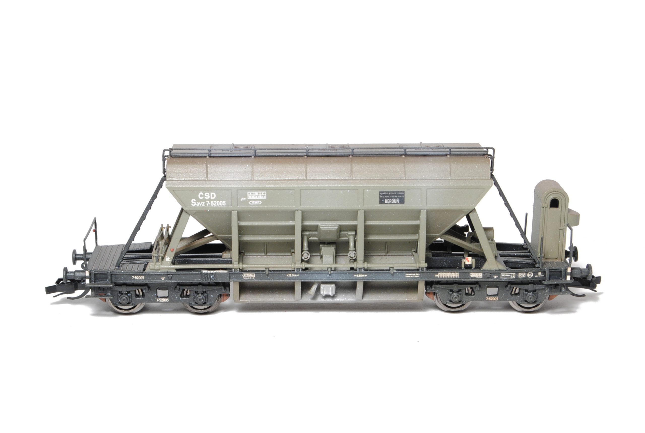 Hopper car Fad/Savz 10 ČSD 1:120 - Image 5