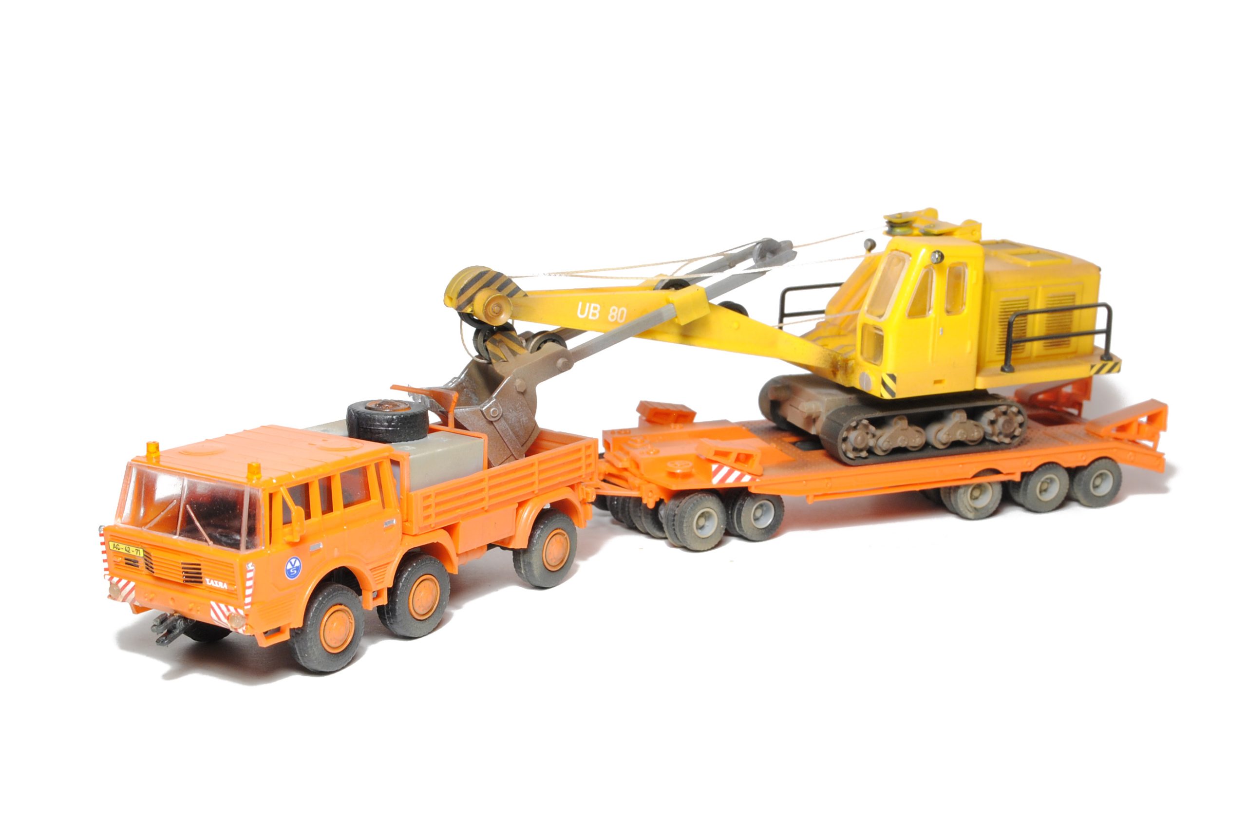 Transport of an excavator 1:87 - Image 3