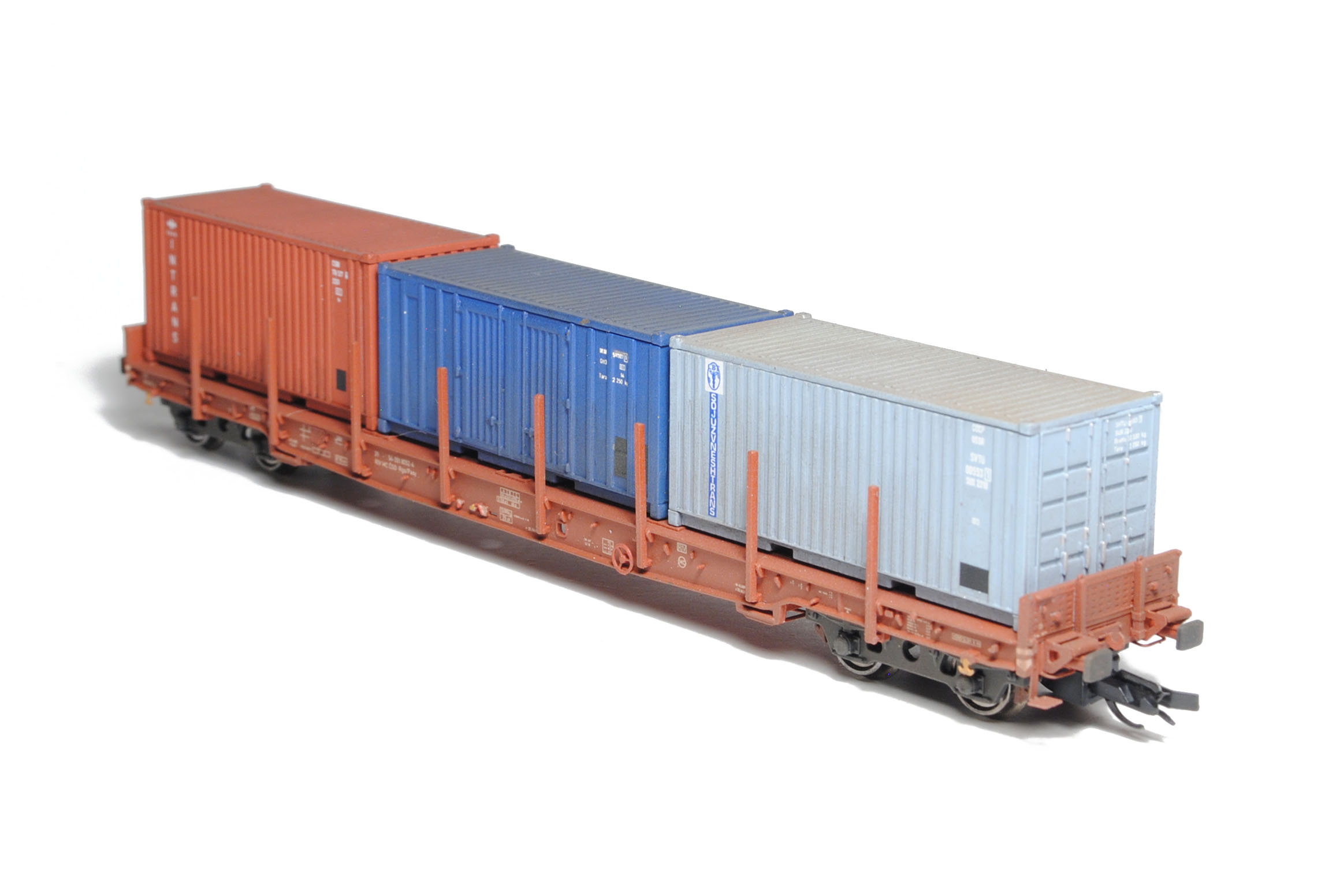 Containertragwagen Sgs/Pasy 11 ČSD 1:120 – Bild 5