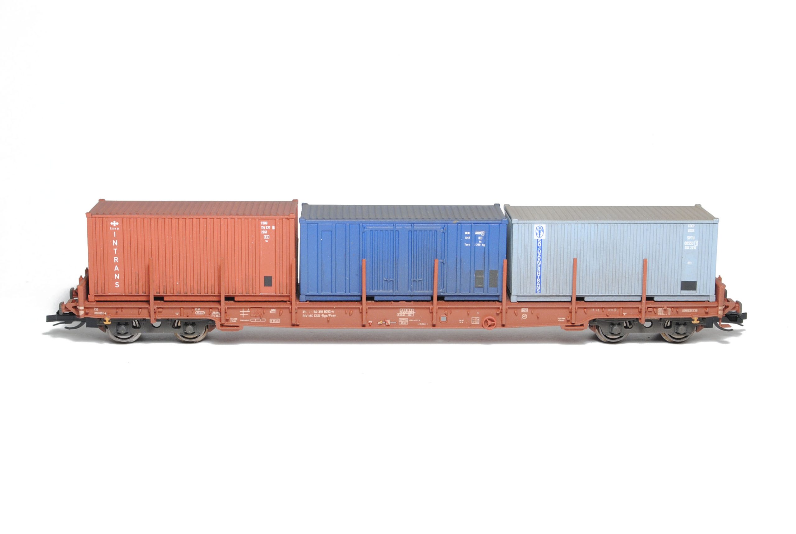 Containertragwagen Sgs/Pasy 11 ČSD 1:120 – Bild 7