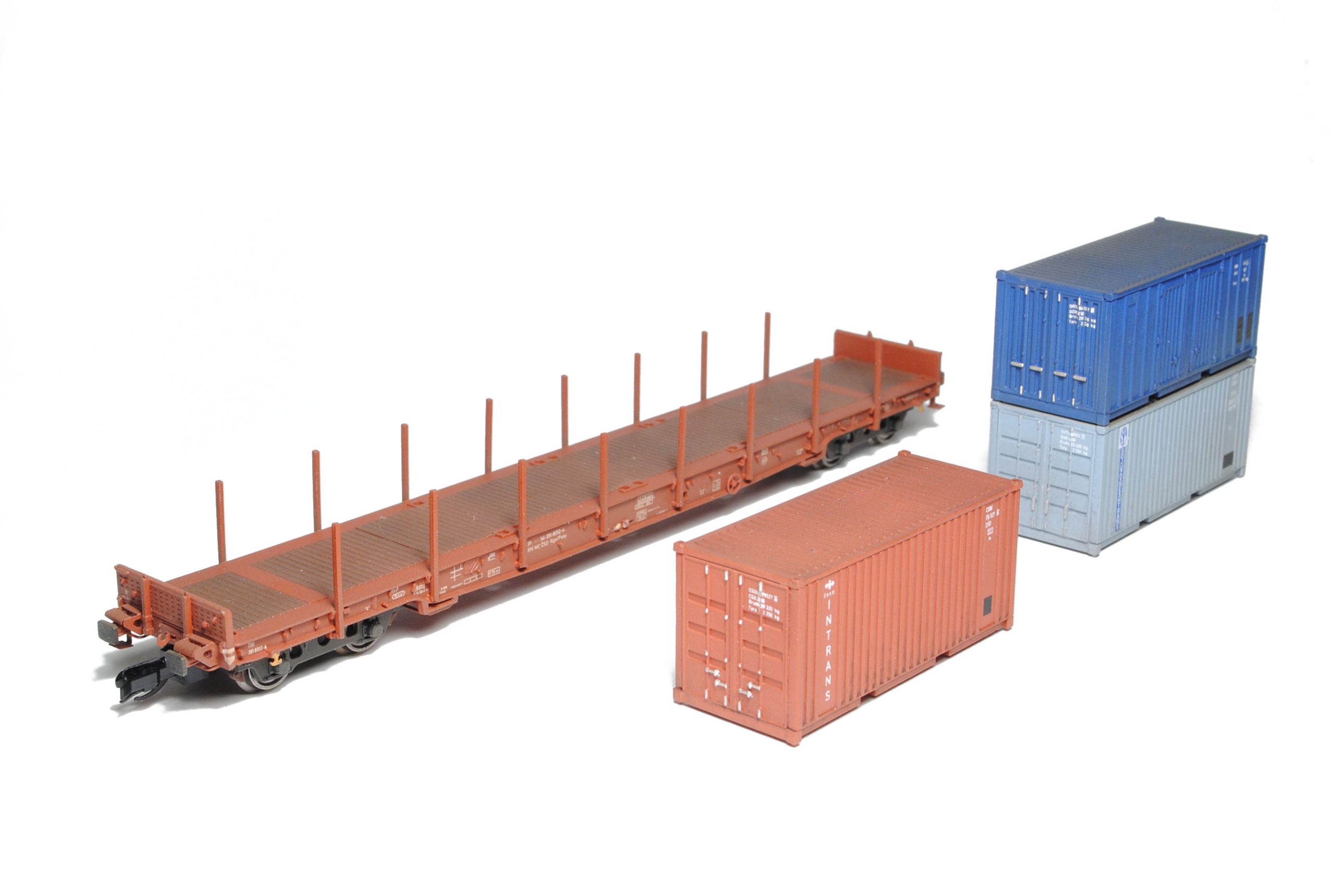 Containertragwagen Sgs/Pasy 11 ČSD 1:120 – Bild 8