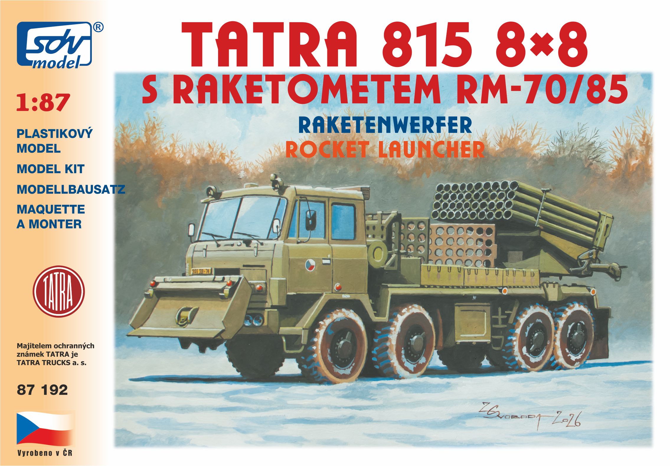 Tatra 815 8x8 RM-70/85 1:87 - Image 7