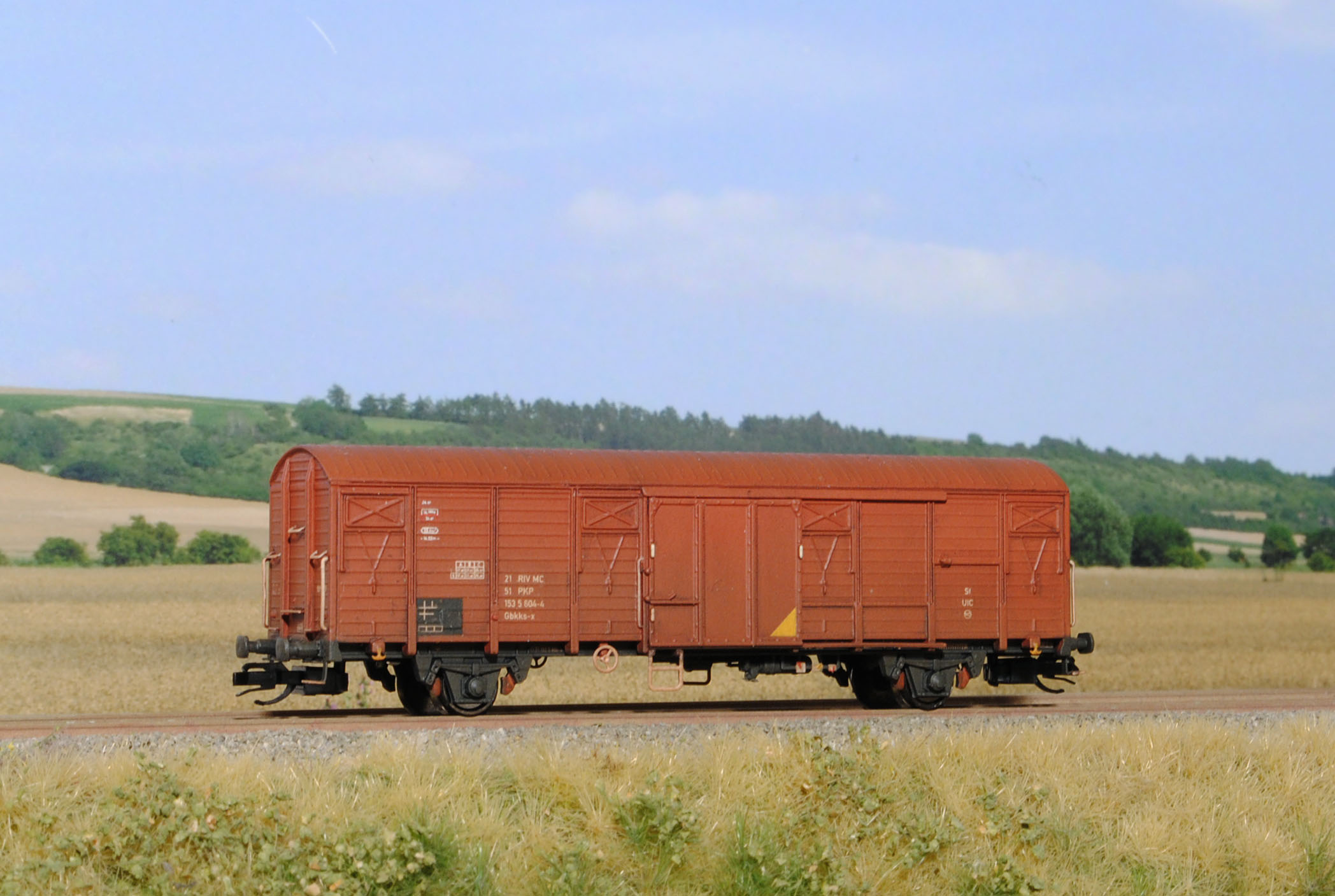 Box freight car Gbkks-x PKP 1:120 - Image 2