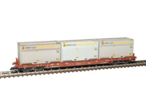 Articulated Container Wagon Sgs 11 ČD/ČDC 1:120