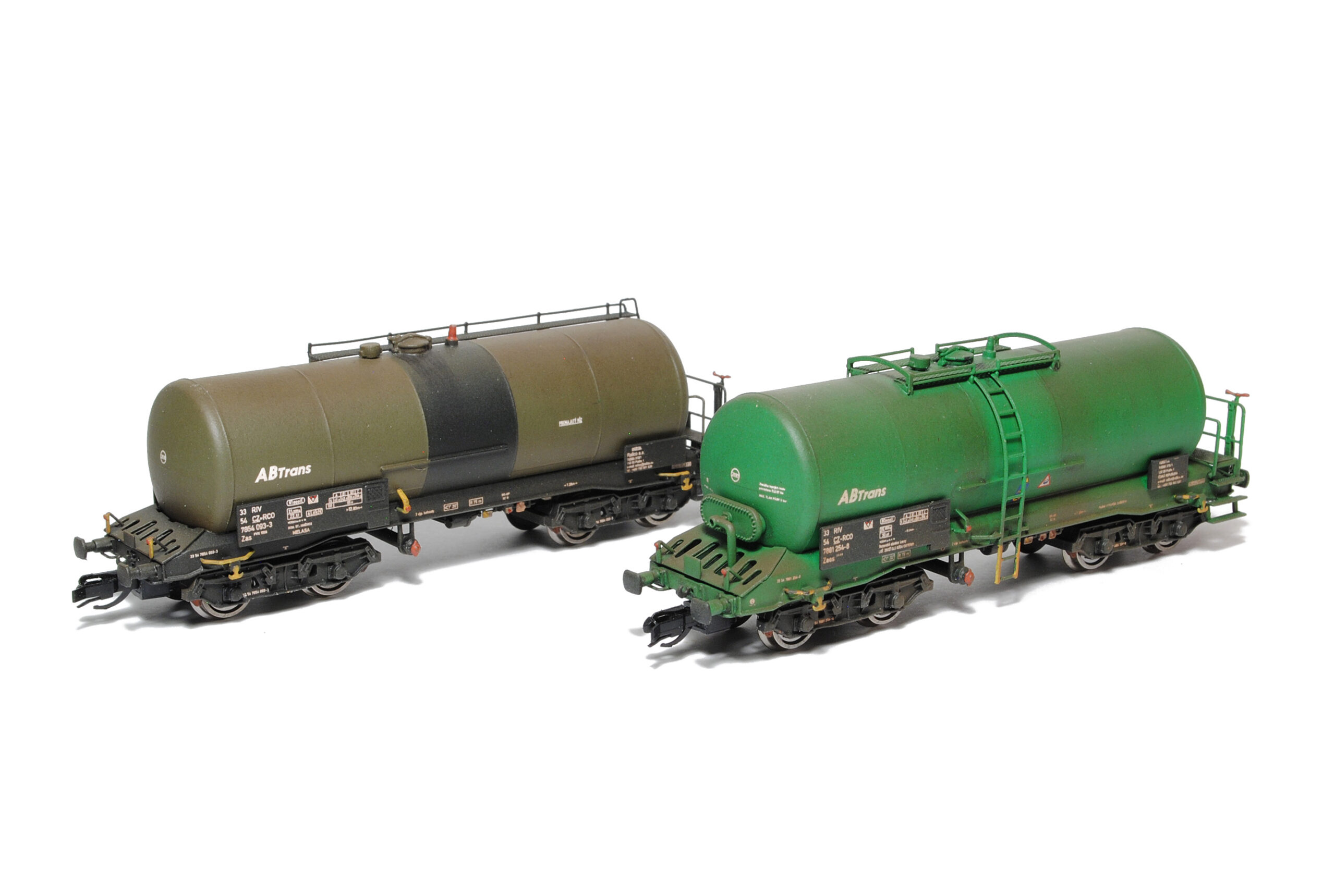 Set of tank wagons Zas 30 and Zaes 30 Railco/AB Trans 1:120 - Image 5